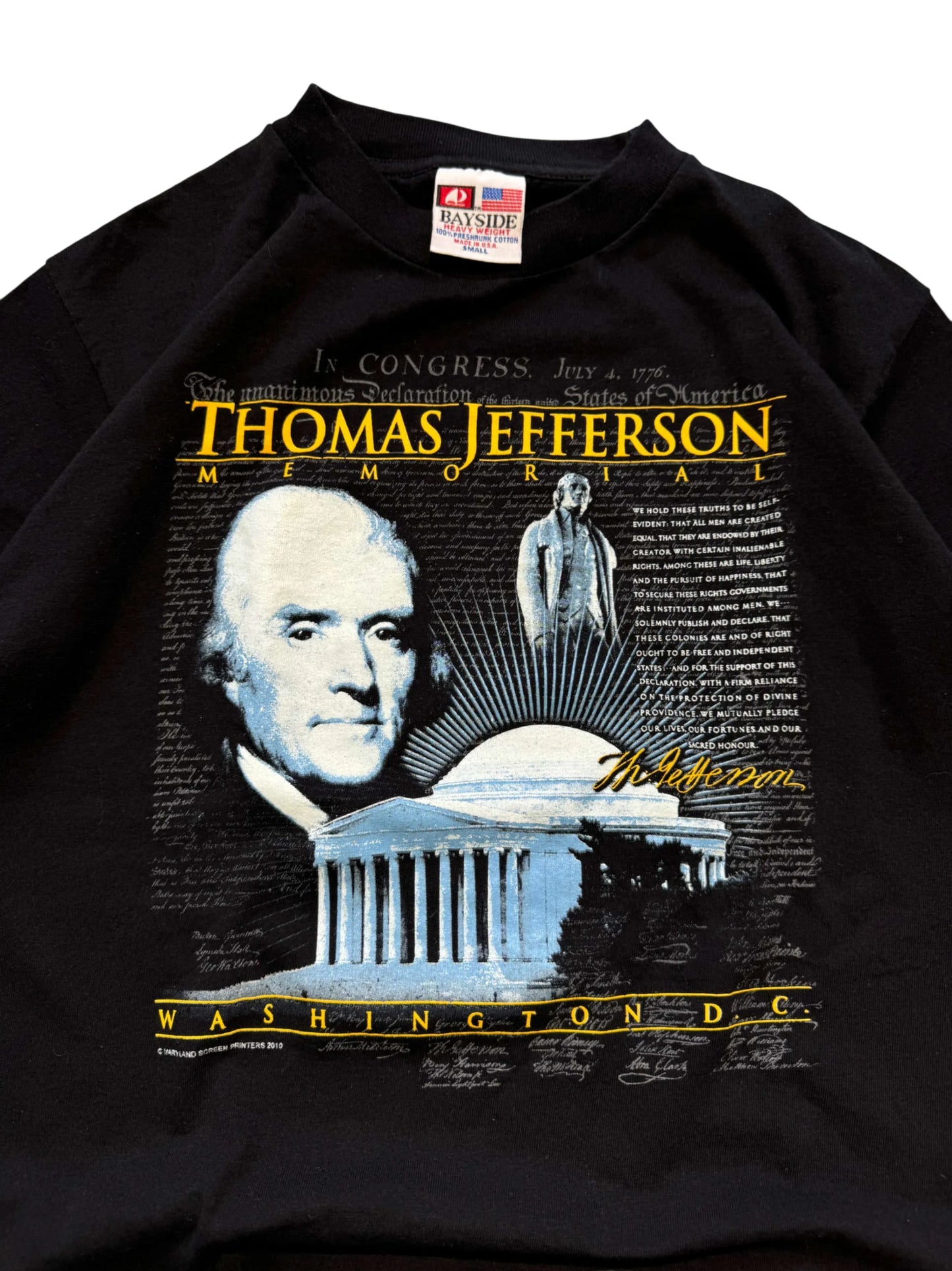 Vintage Thomas Jefferson T-shirt - S