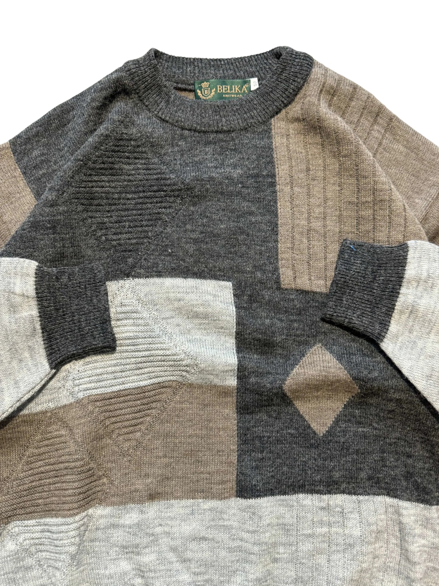 Vintage Grandpa Knit - L