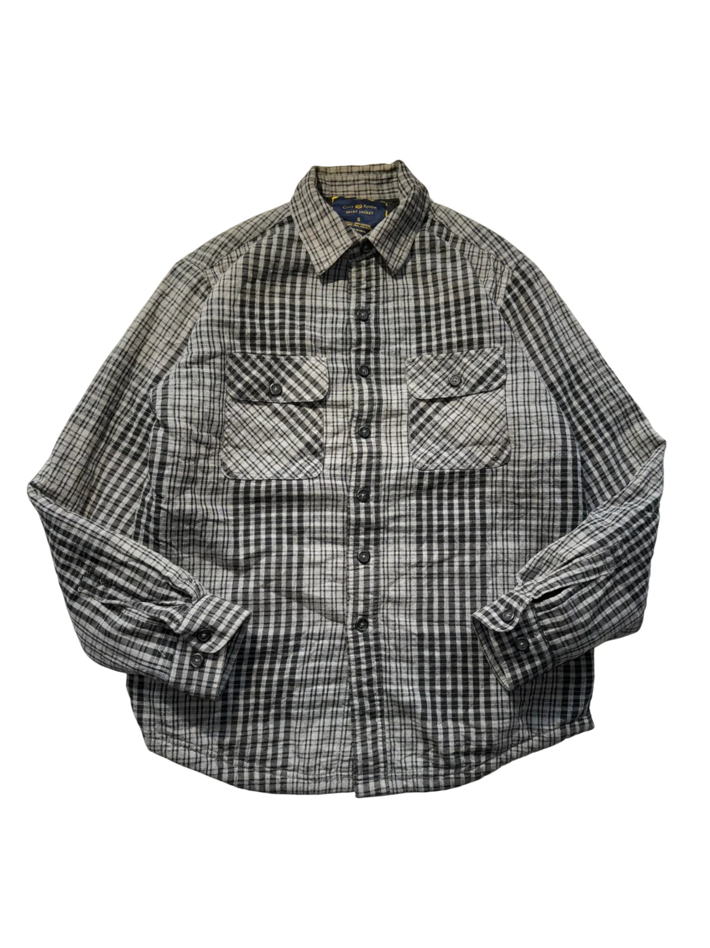 Vintage Padded Flannel Shirt - S