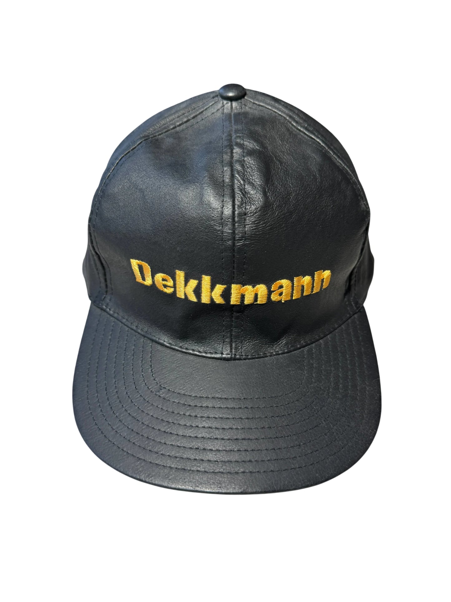Vintage Dekkman Leather Cap