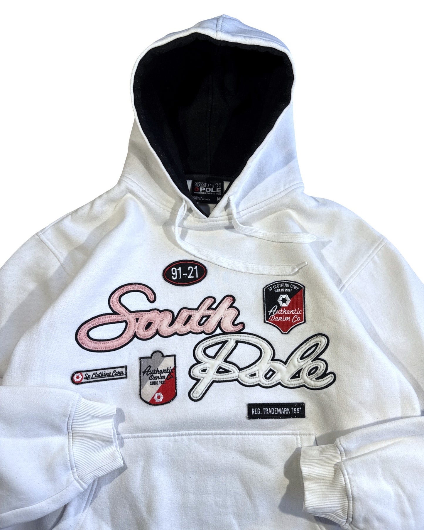 Vintage South Pole Hoodie - M