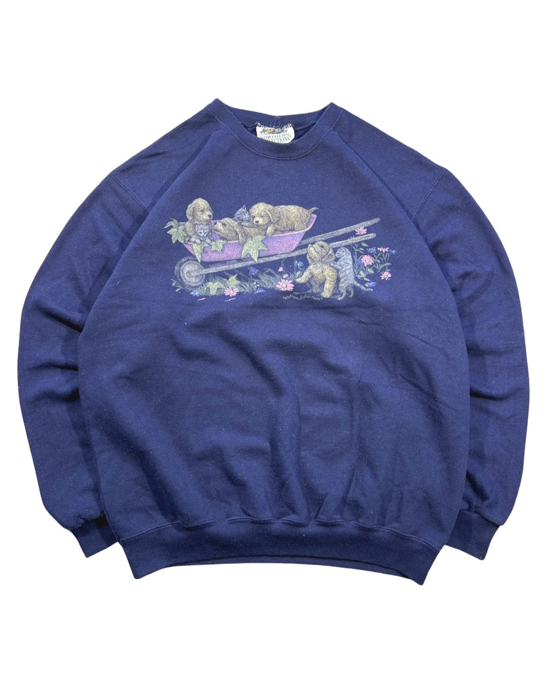 Vintage Puppy Crewneck - M