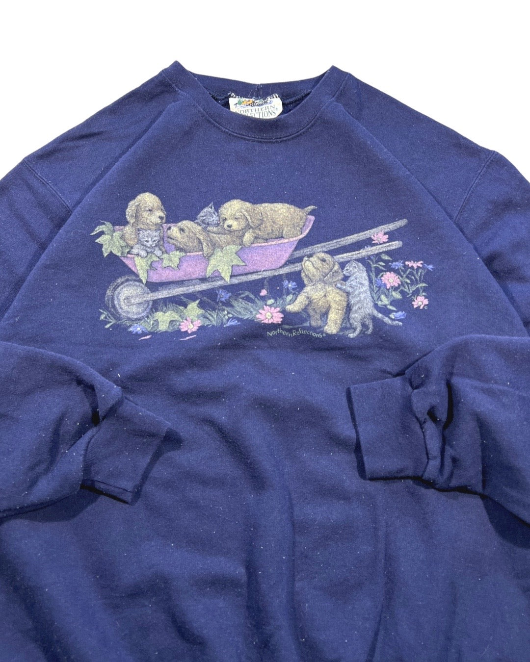 Vintage Puppy Crewneck - M