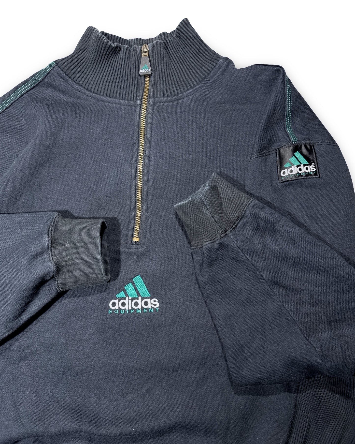 Vintage Adidas Equipment 1/4 Zip - XL