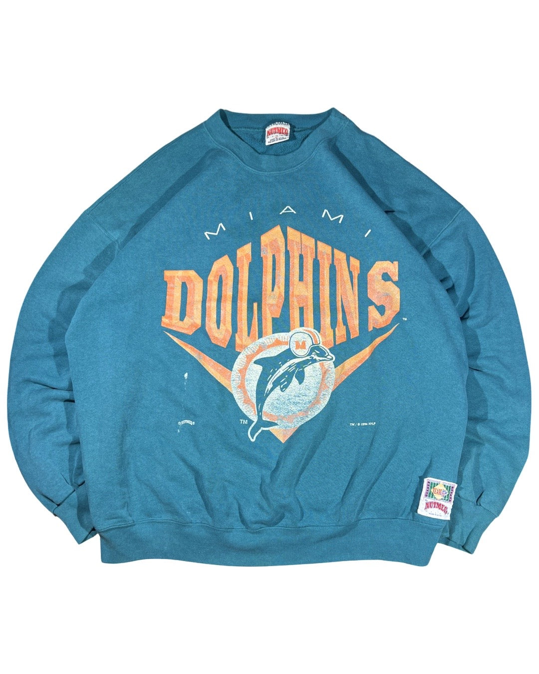 Vintage Miami Dolphins Crewneck - XL