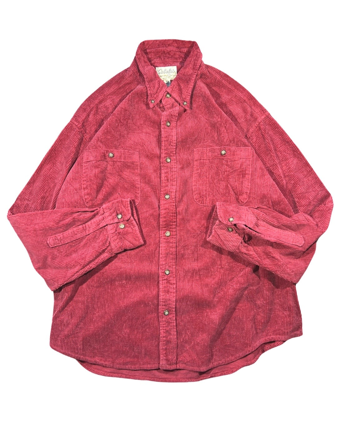 Jumbo corduroy shirt - XL