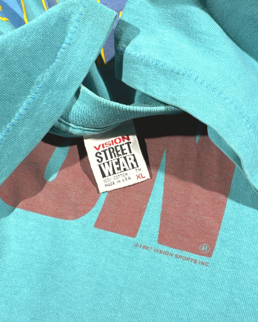 Rare 87 Vision Street Wear Skate Tee - L