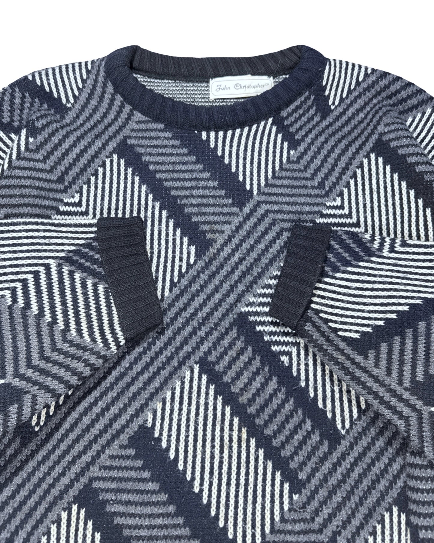 Vintage Knitted Sweater - S