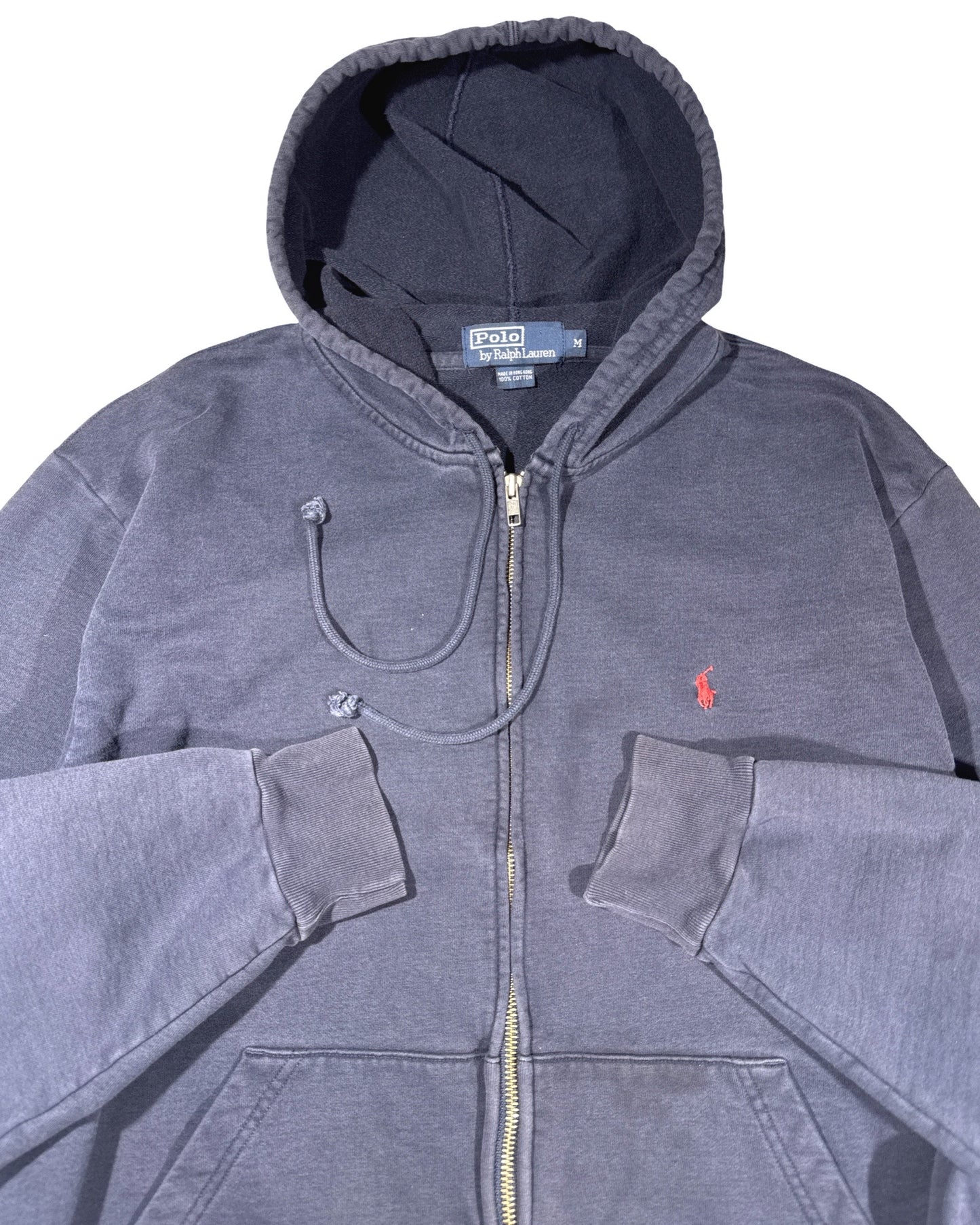 Vintage Ralph Lauren Zip Hoodie - L