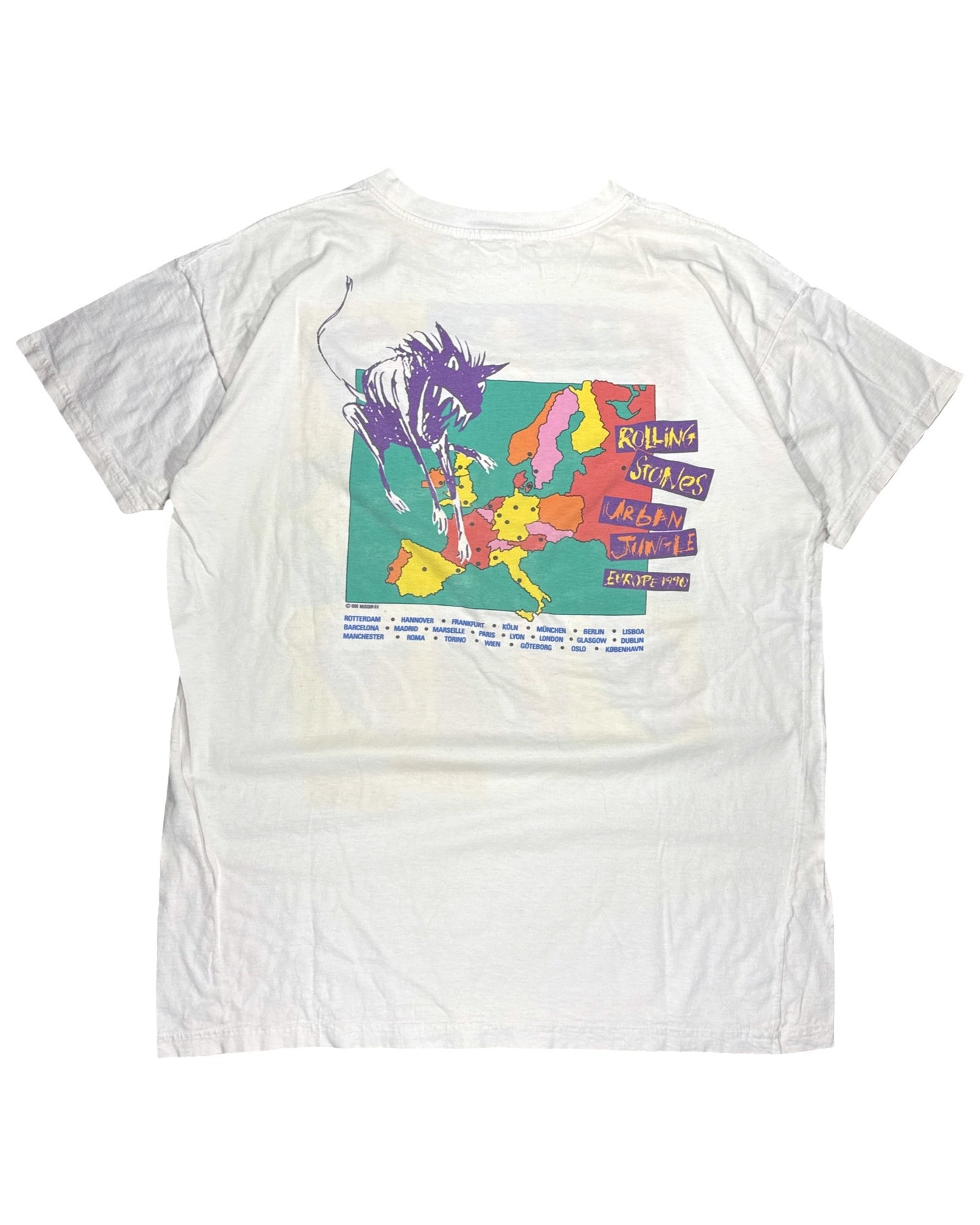 Vintage Rolling Stones 1990 Tour Tee - XL