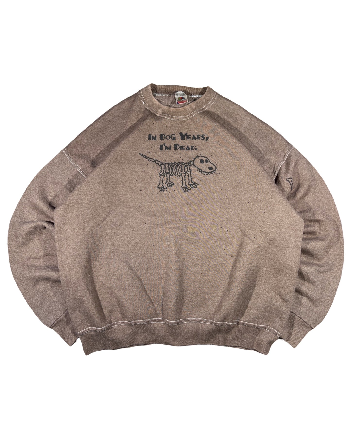 Vintage Dog Crew - L