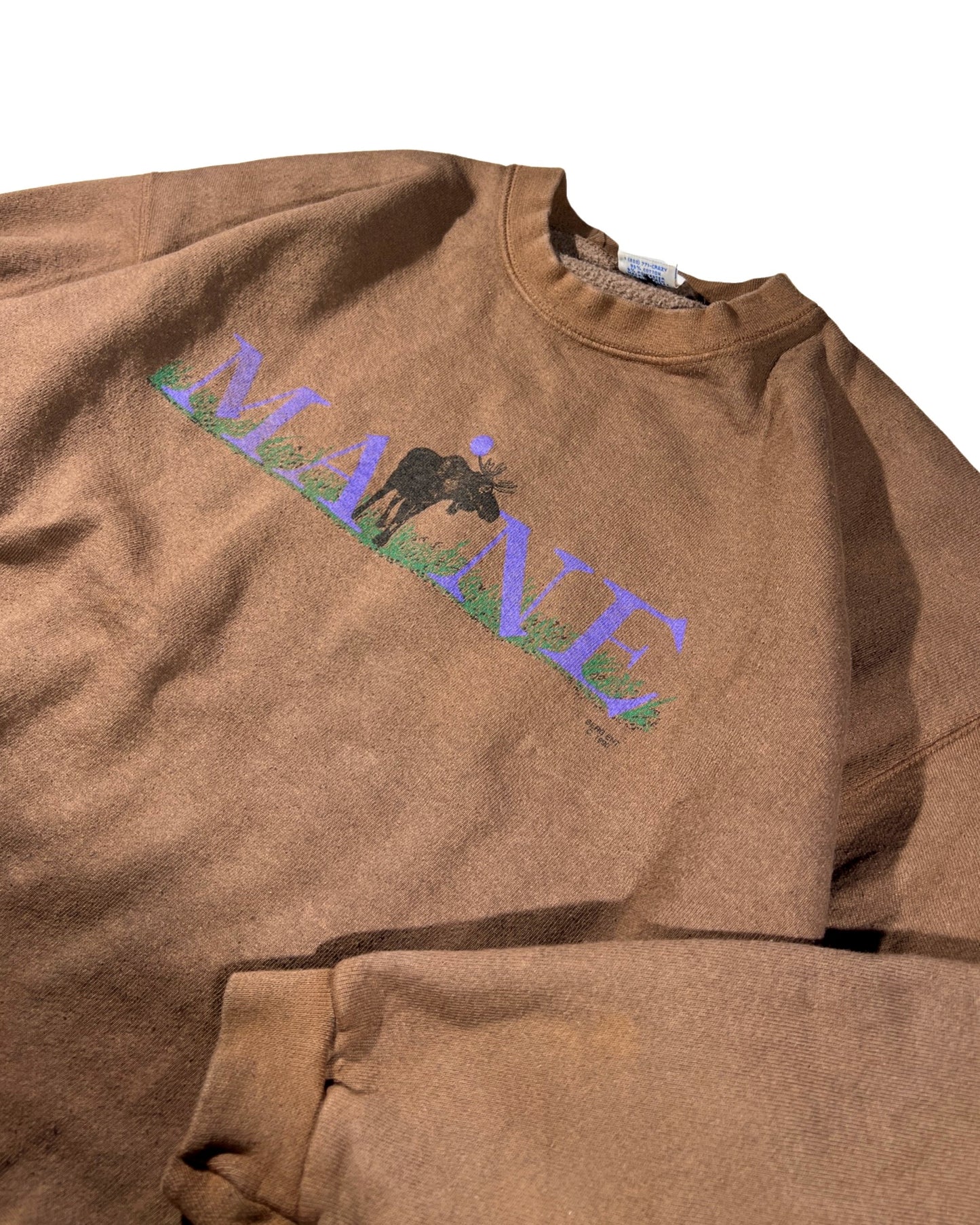 Vintage Maine Crew - M