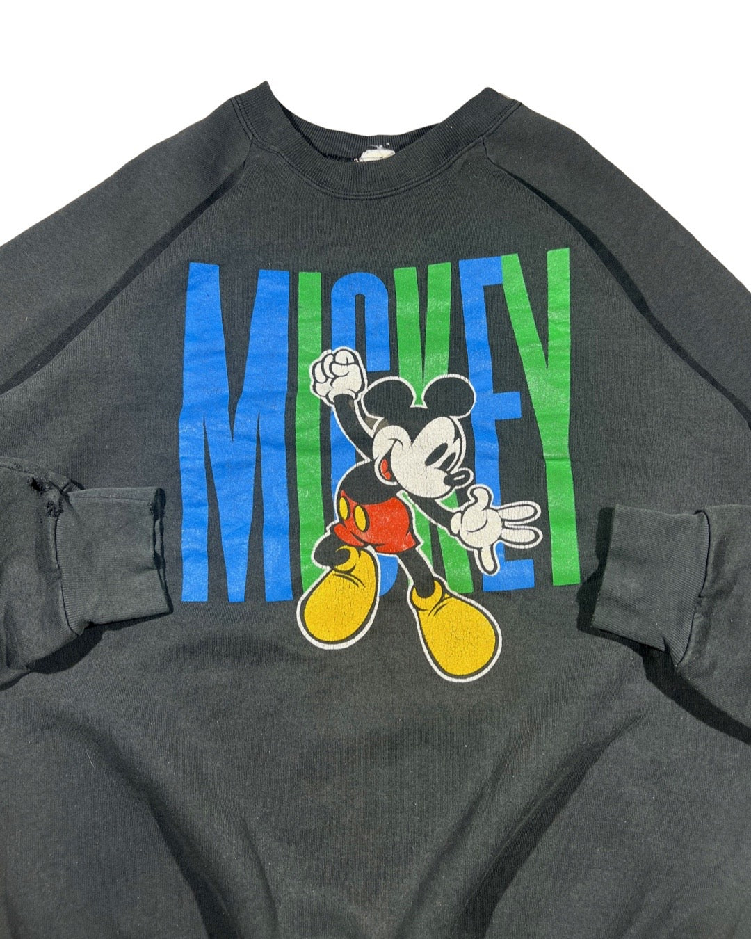 Vintage Mickey Mouse Crew - XL