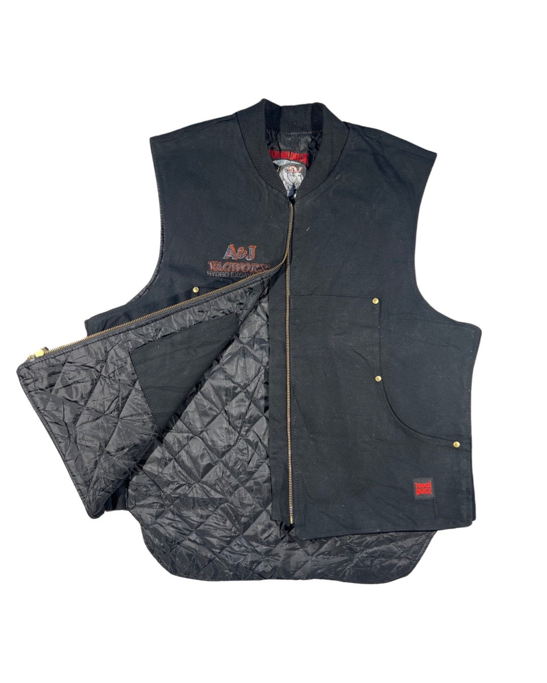 Vintage Work Wear Vest - L