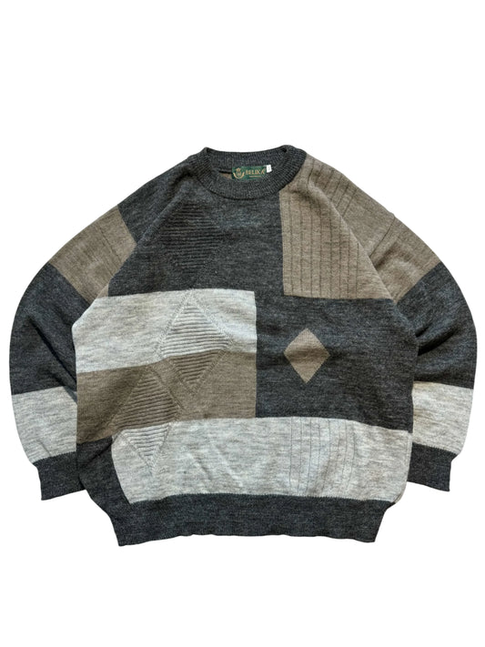 Vintage Grandpa Knit - L