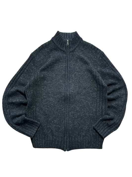 Vintage Zip Down Knit - M