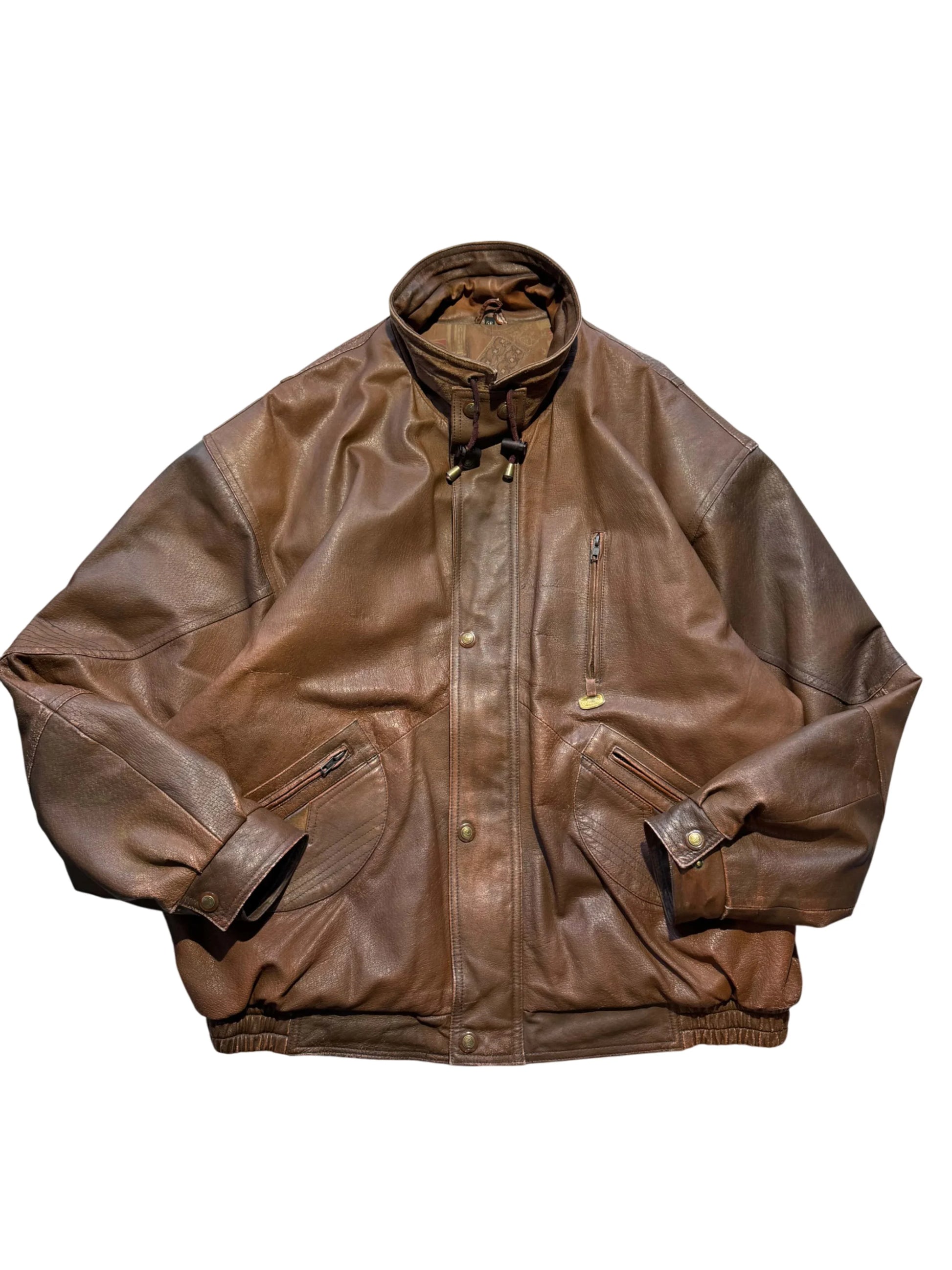 Vintage Leather Jacket - XL