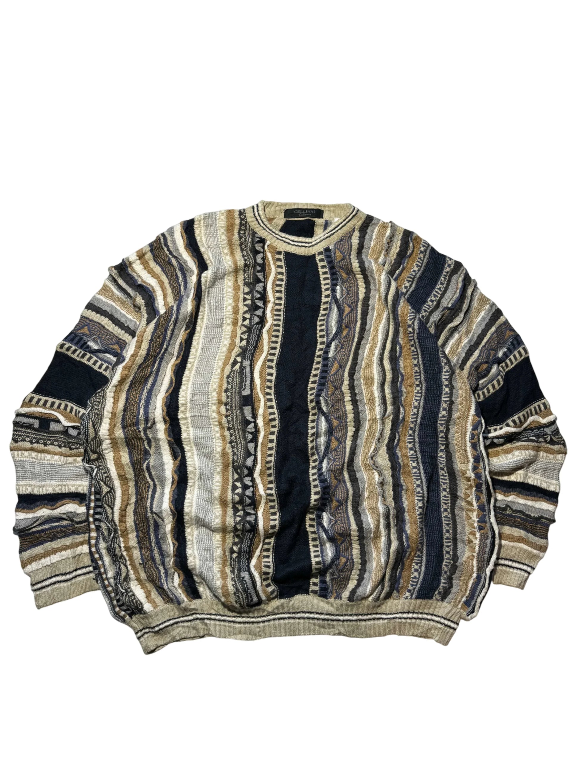 Vintage Coogi Style Sweater - XXL