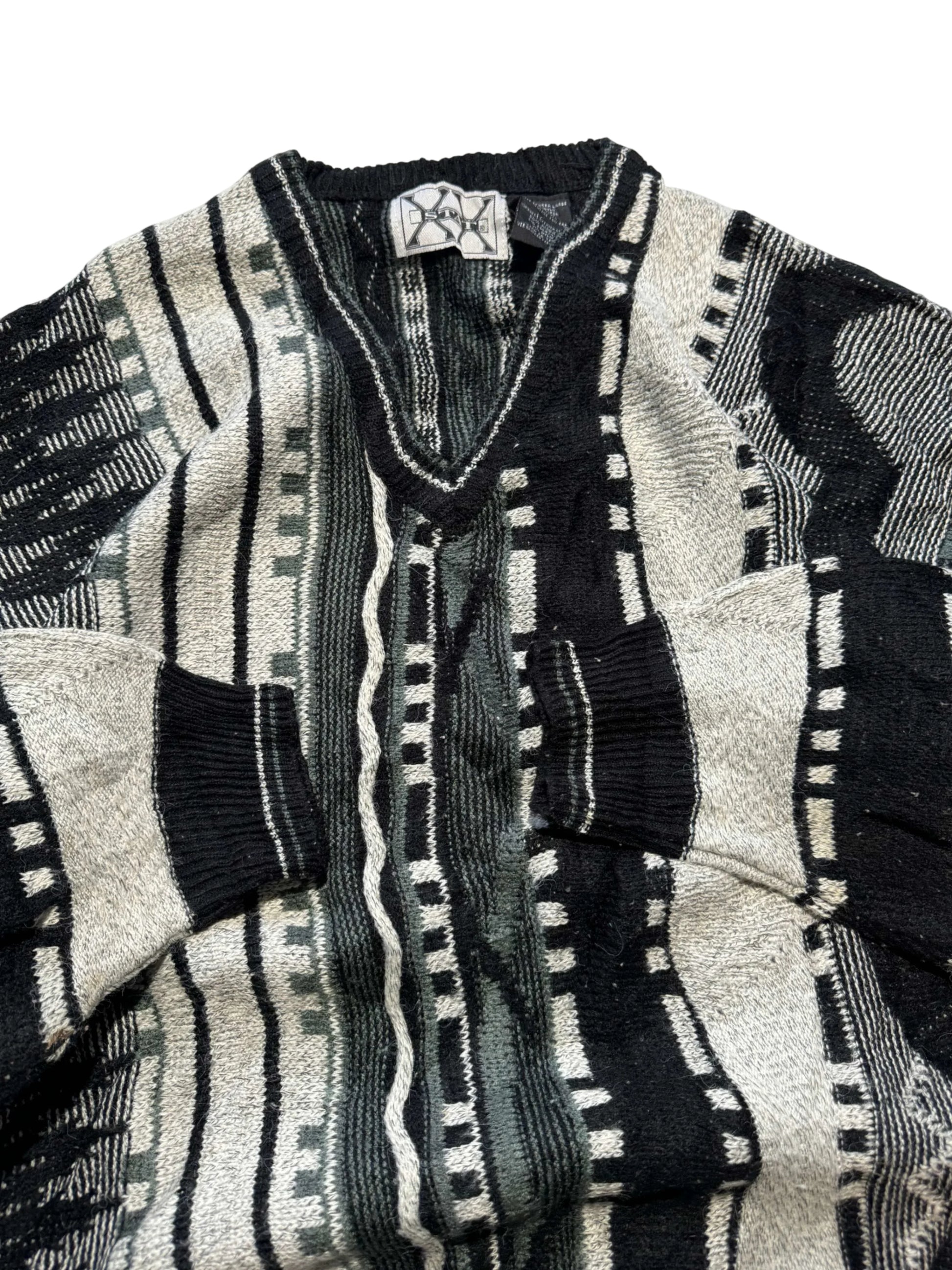 Vintage Knit Sweater - XL