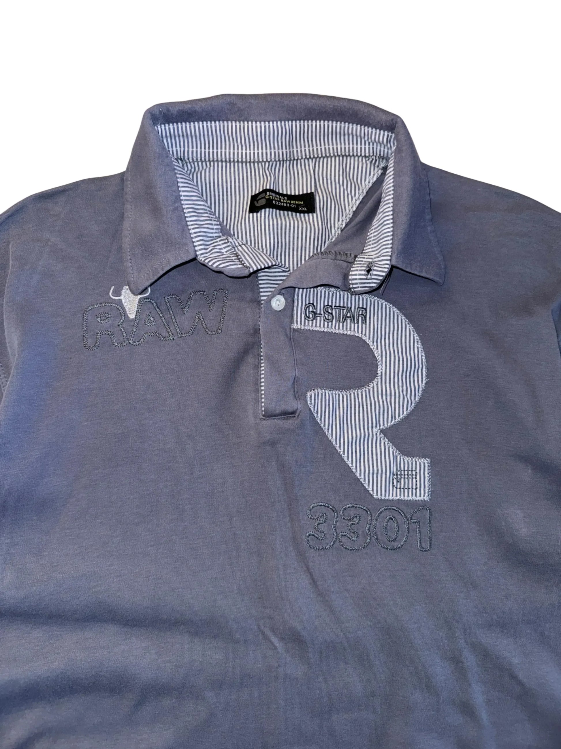 Vintage G-star Raw Polo Shirt - L