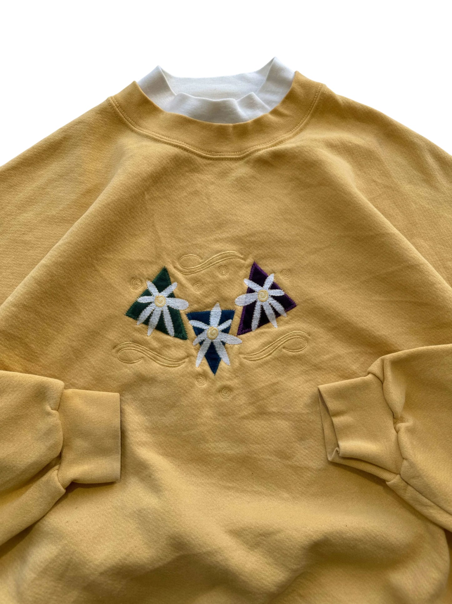 Vintage Flower Sweatshirt - XXL