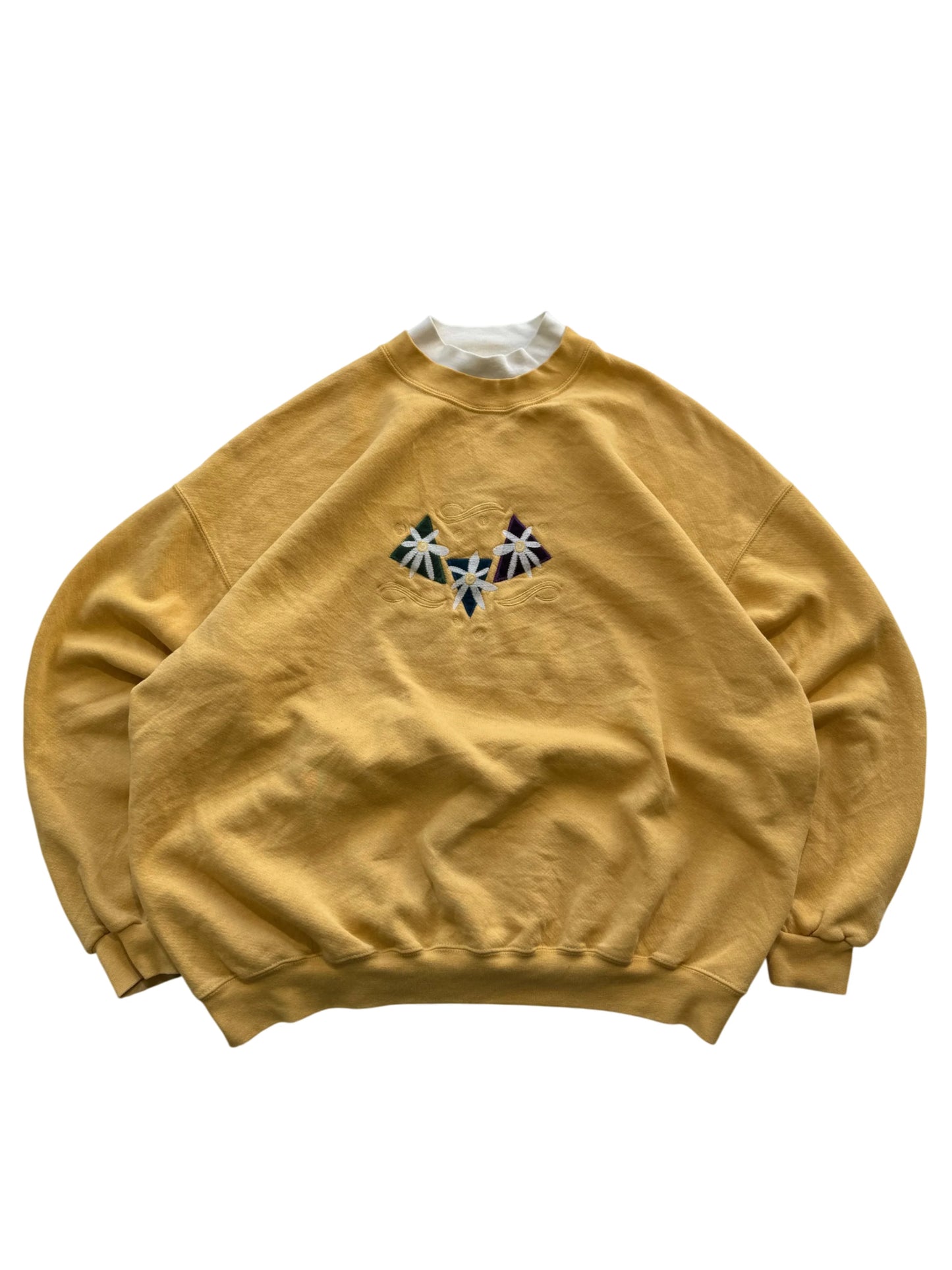 Vintage Flower Sweatshirt - XXL