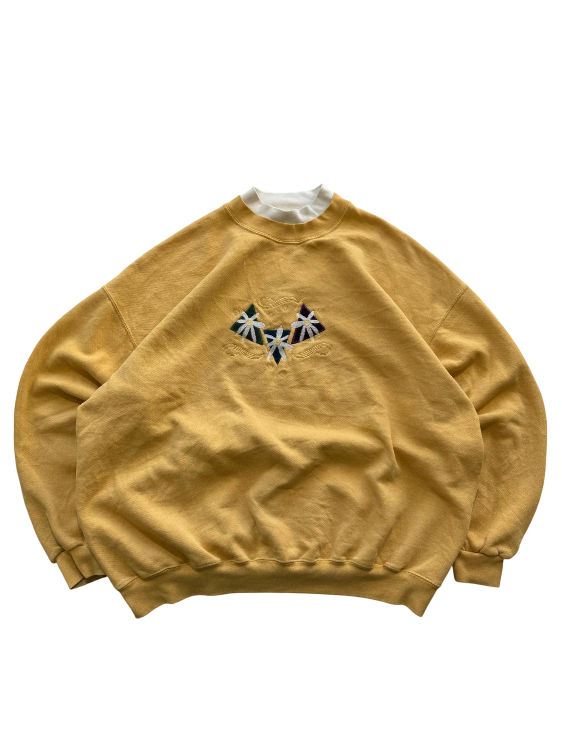 Vintage Flower Sweatshirt - XXL