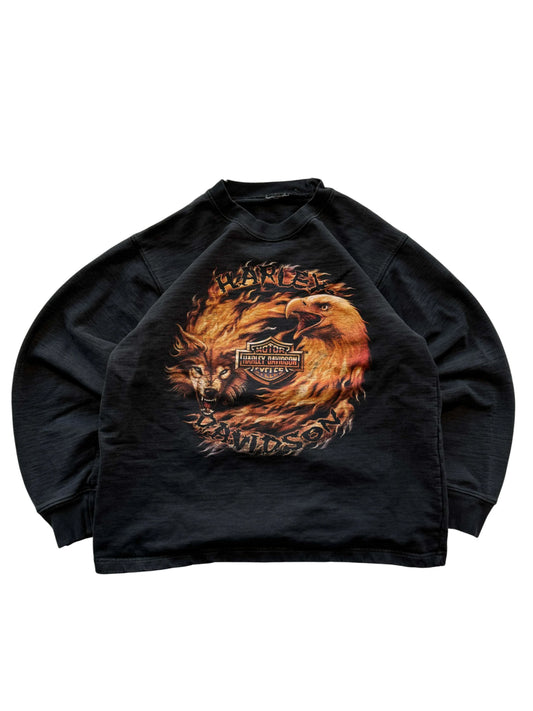 Vintage Harley Davidson Sweatshirt - M