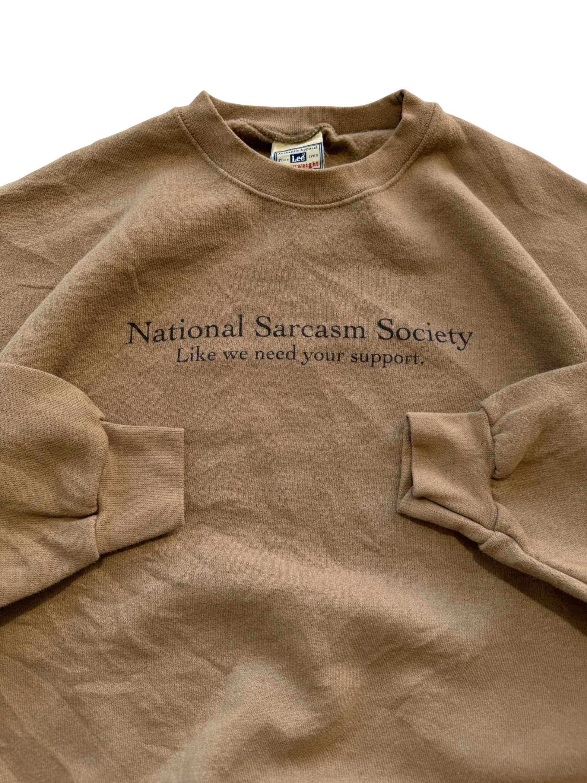 Vintage Sarcasm Sweatshirt - XXL