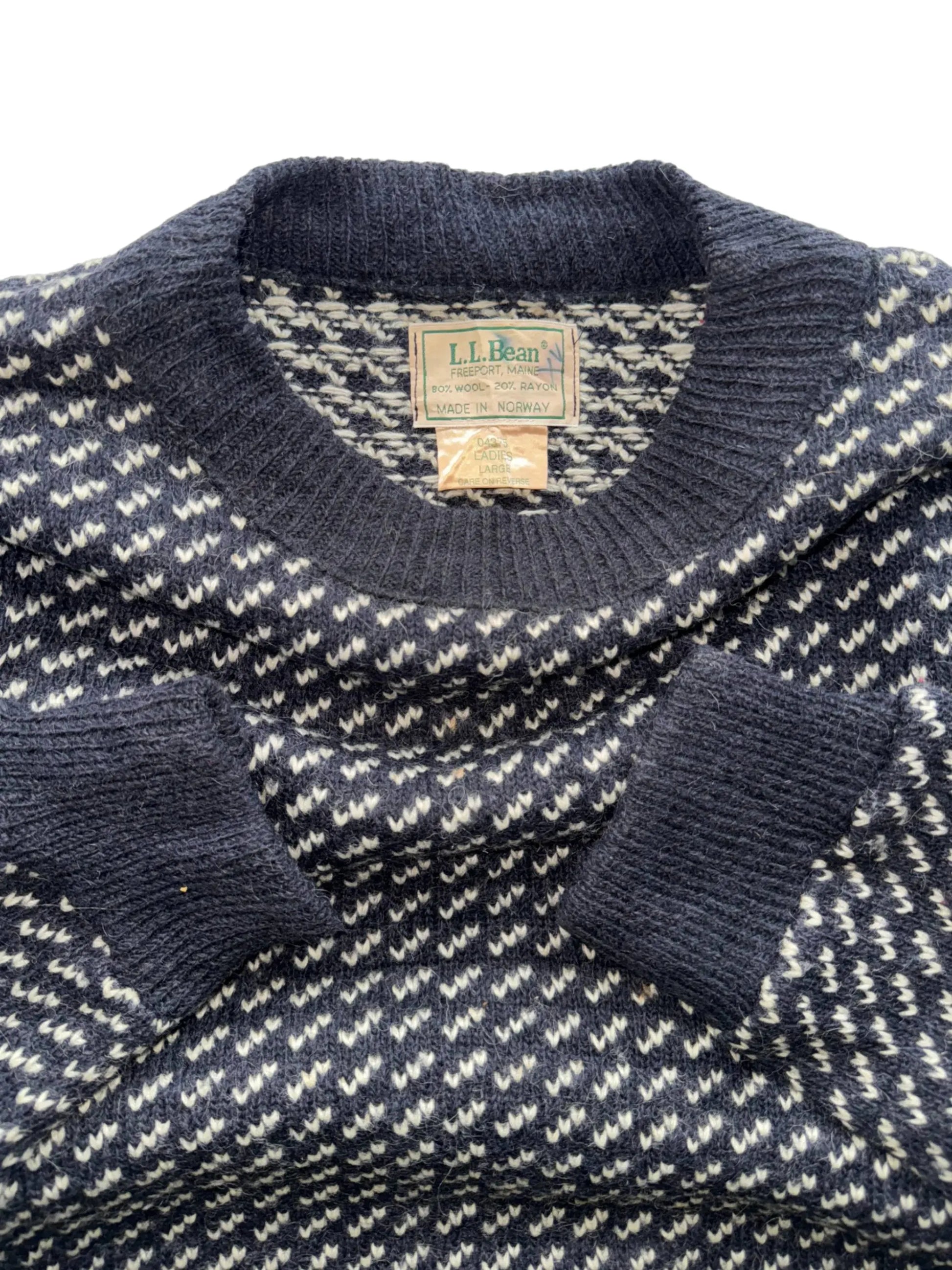 Vintage L.l. Bean Sweater - L