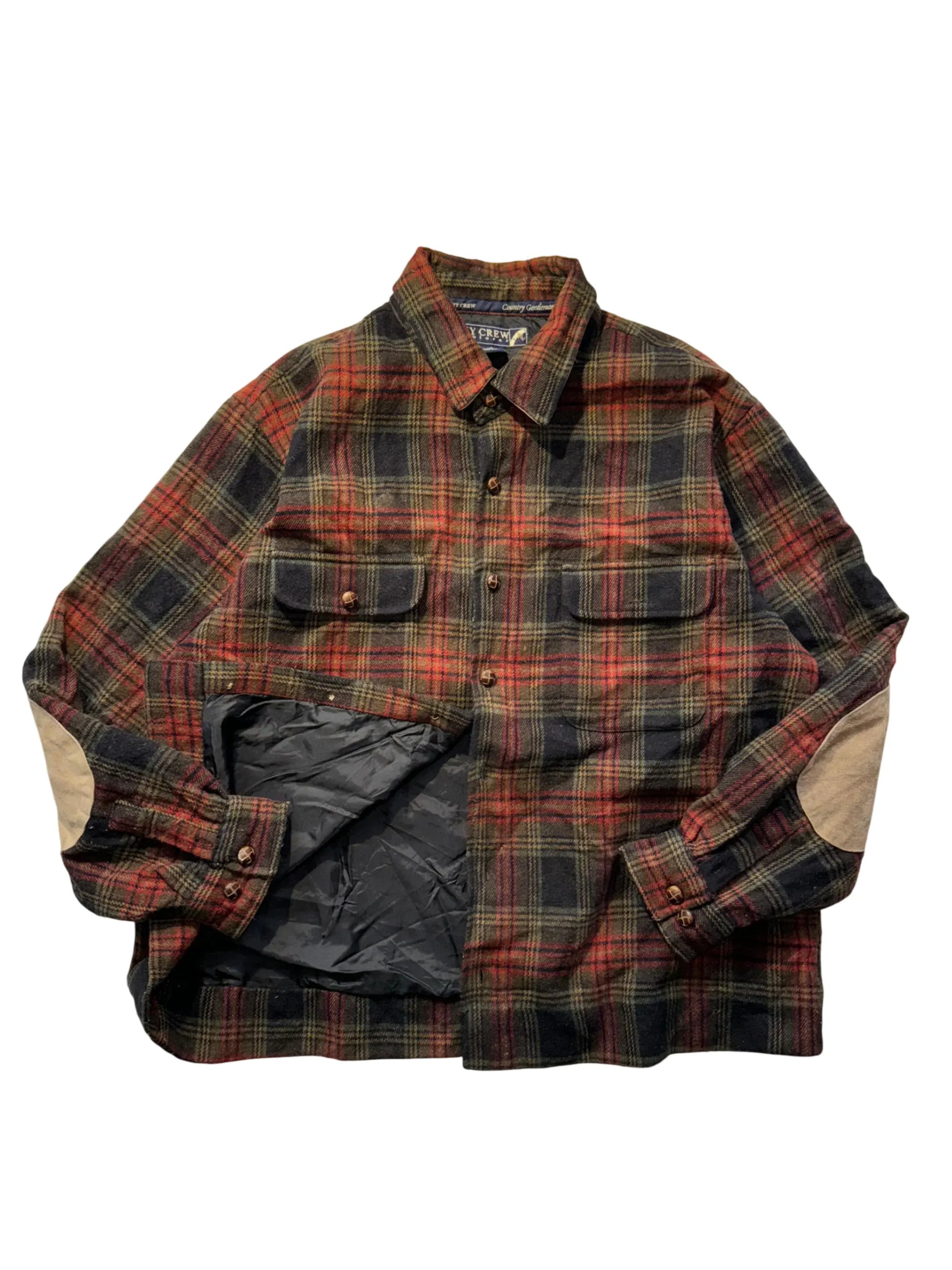 Vintage Padded Flannel Shirt - L