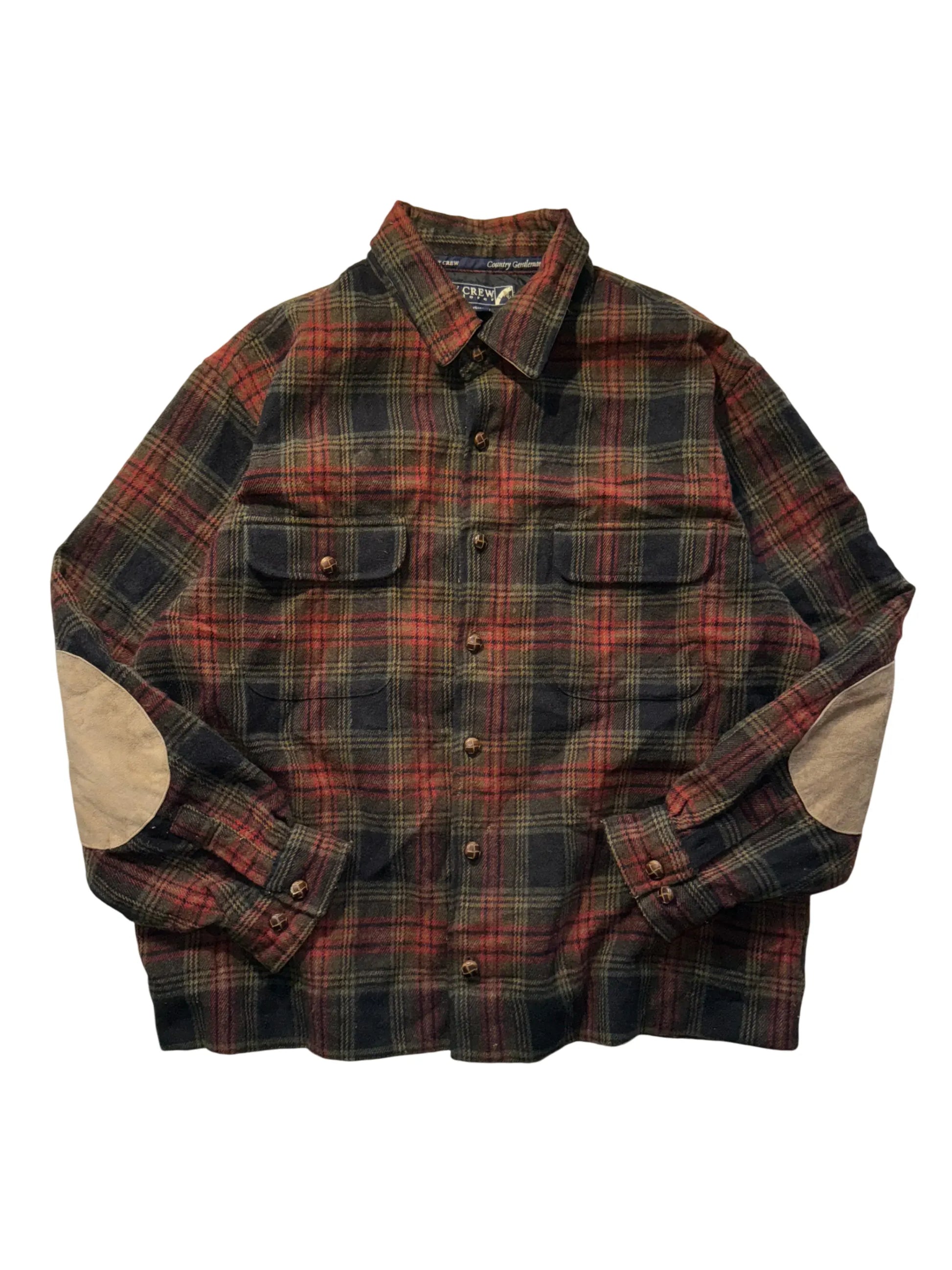 Vintage Padded Flannel Shirt - L