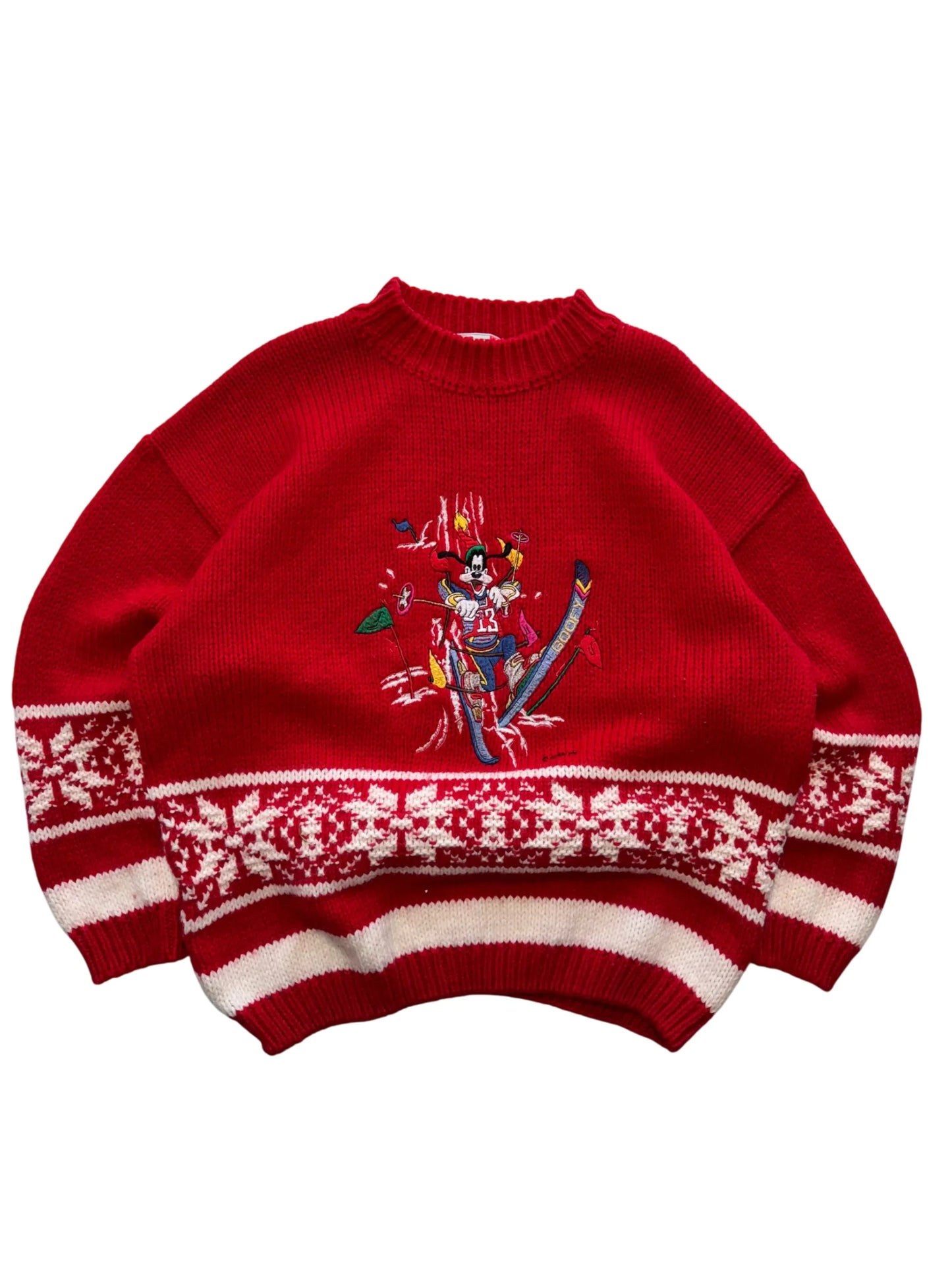 Vintage Goofy Knit Sweater - L