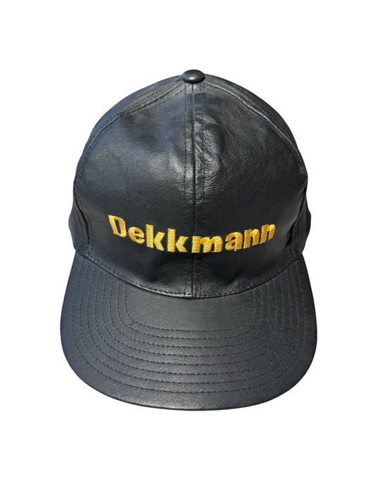 Vintage Dekkman Leather Cap