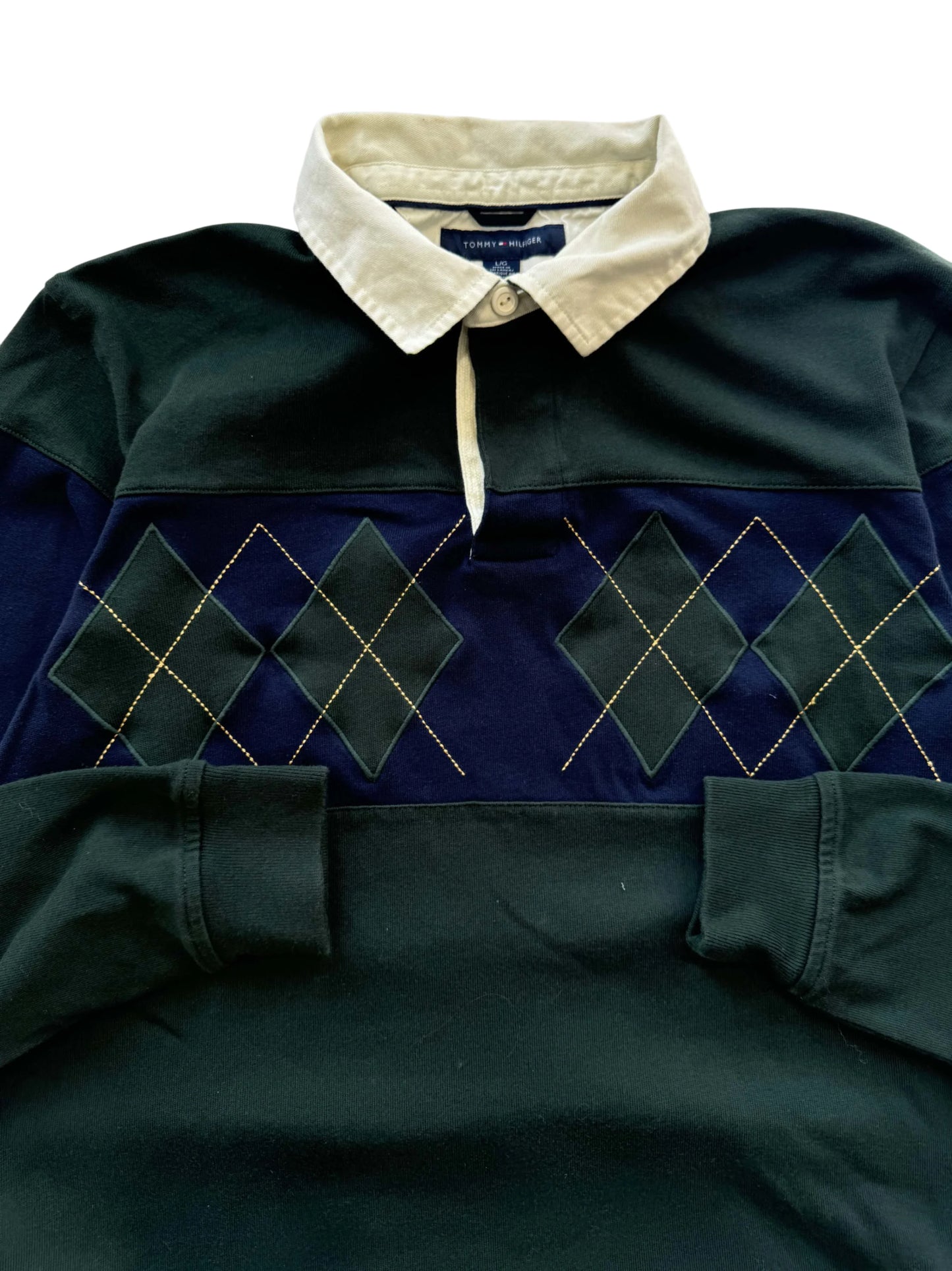 Vintage Tommy Hilfiger Rugby Shirt L