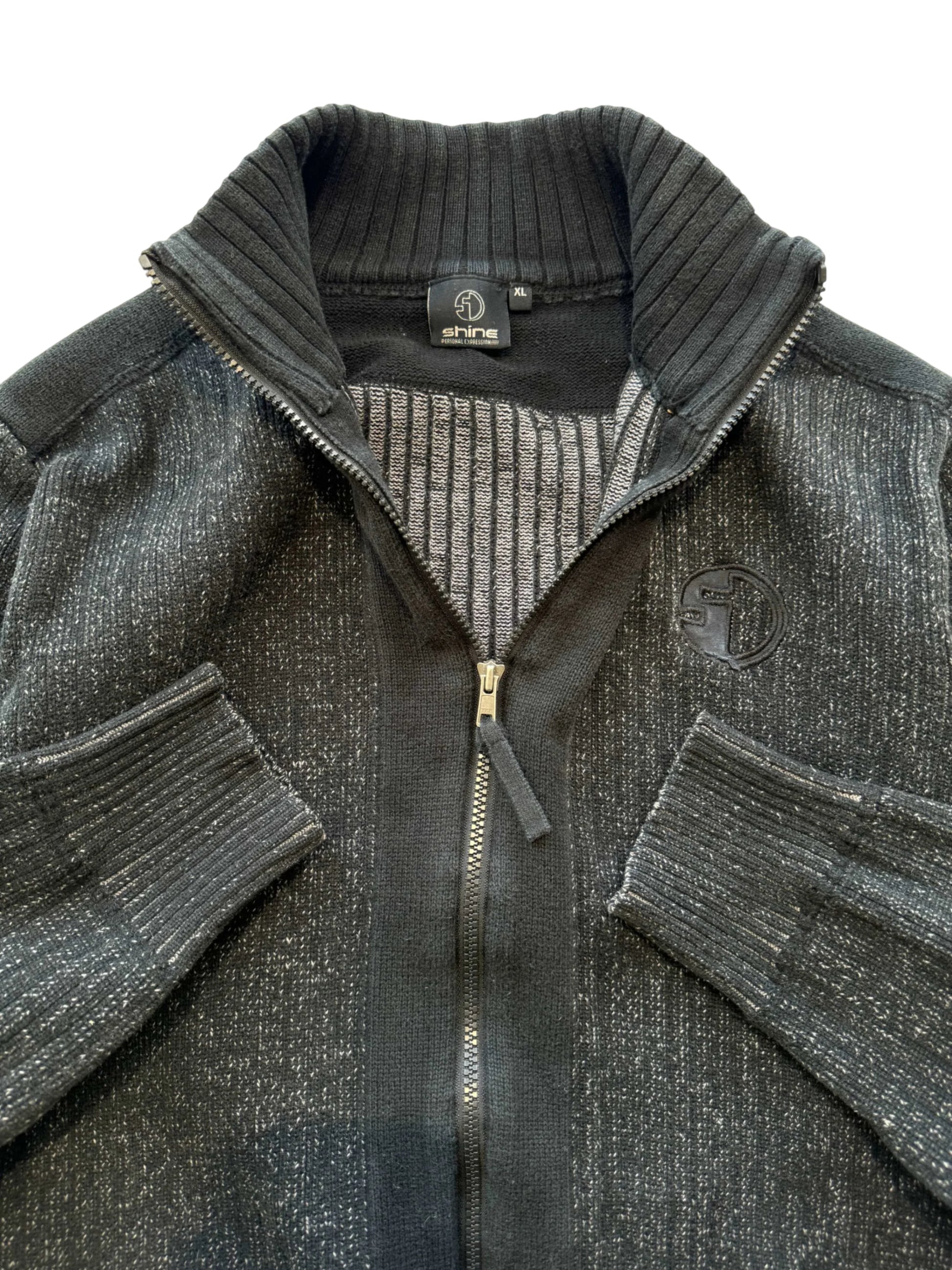Vintage Zip Down Knit XL