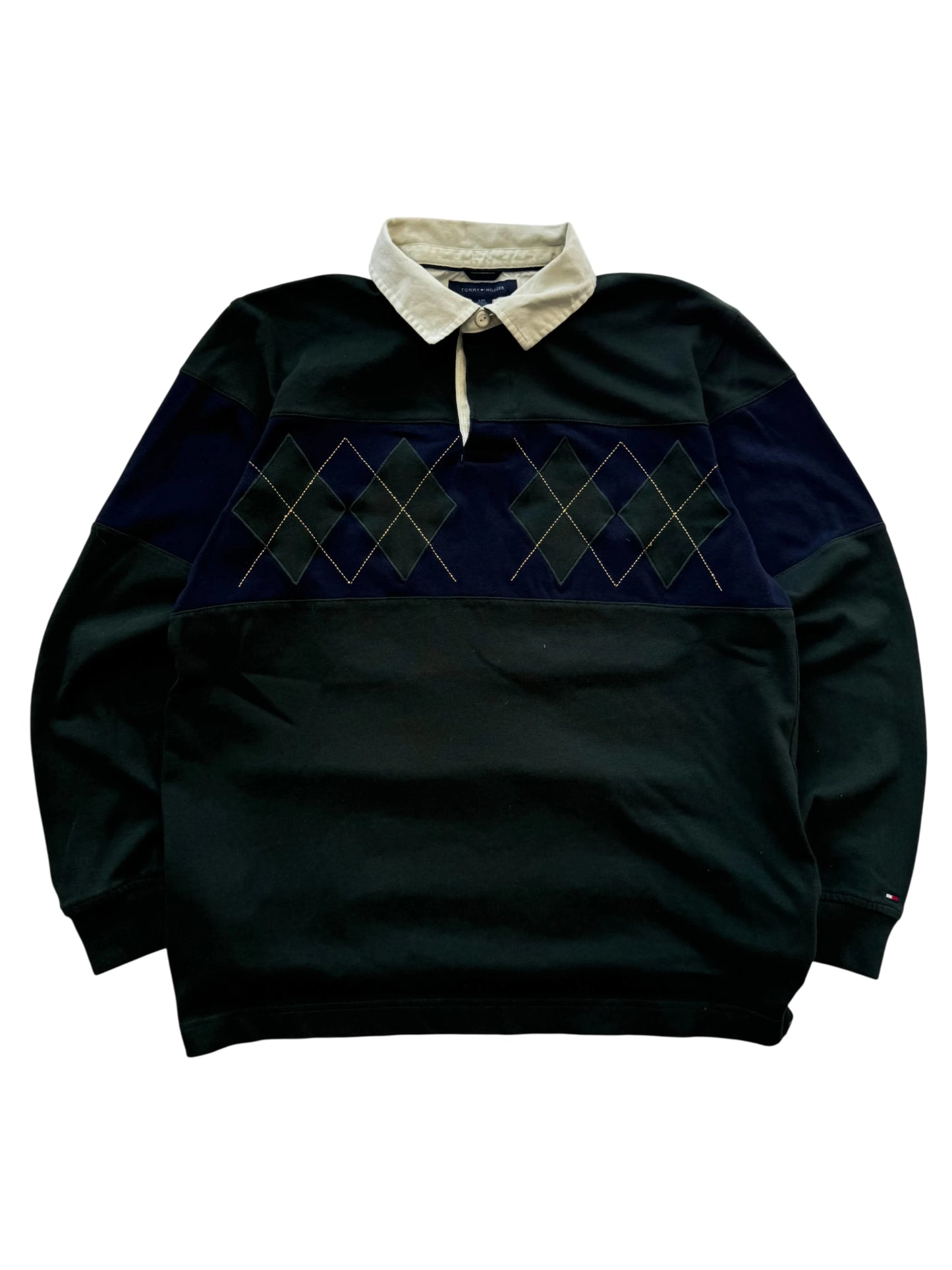 Vintage Tommy Hilfiger Rugby Shirt L