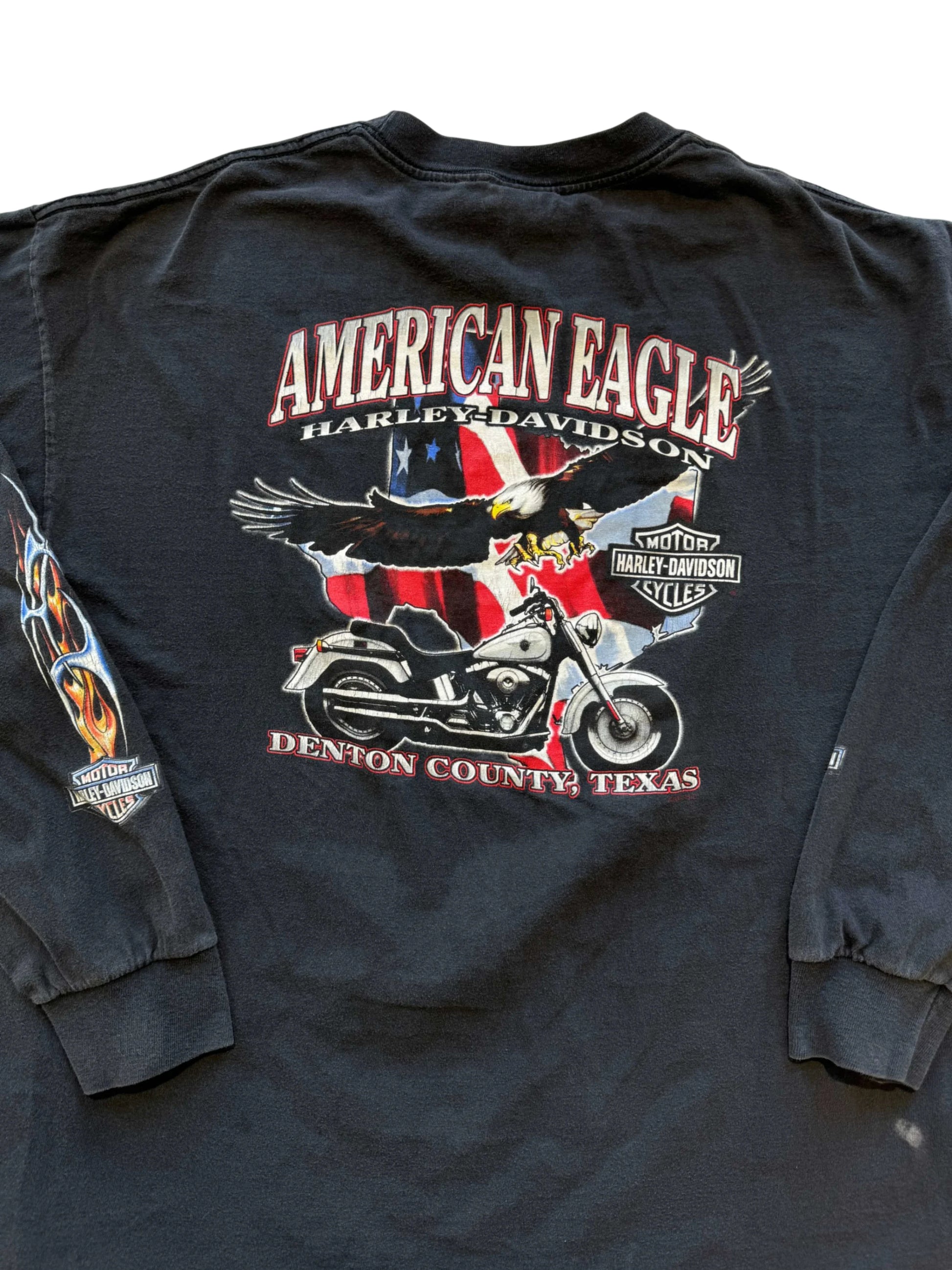Vintage Harley Davidson Long Sleeve Shirt - XXL