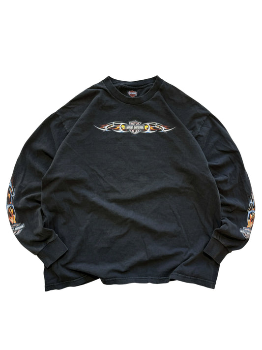 Vintage Harley Davidson Long Sleeve Shirt - XXL