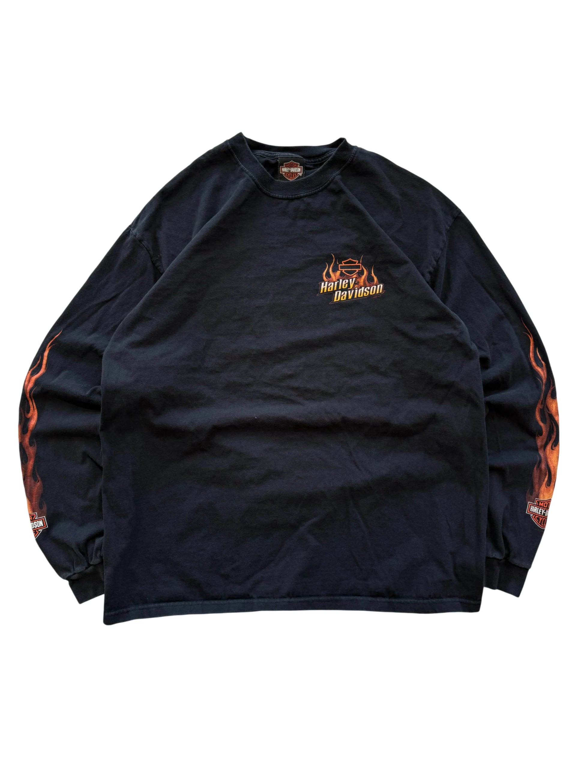 Vintage Harley Davidson Long Sleeve Shirt - XL