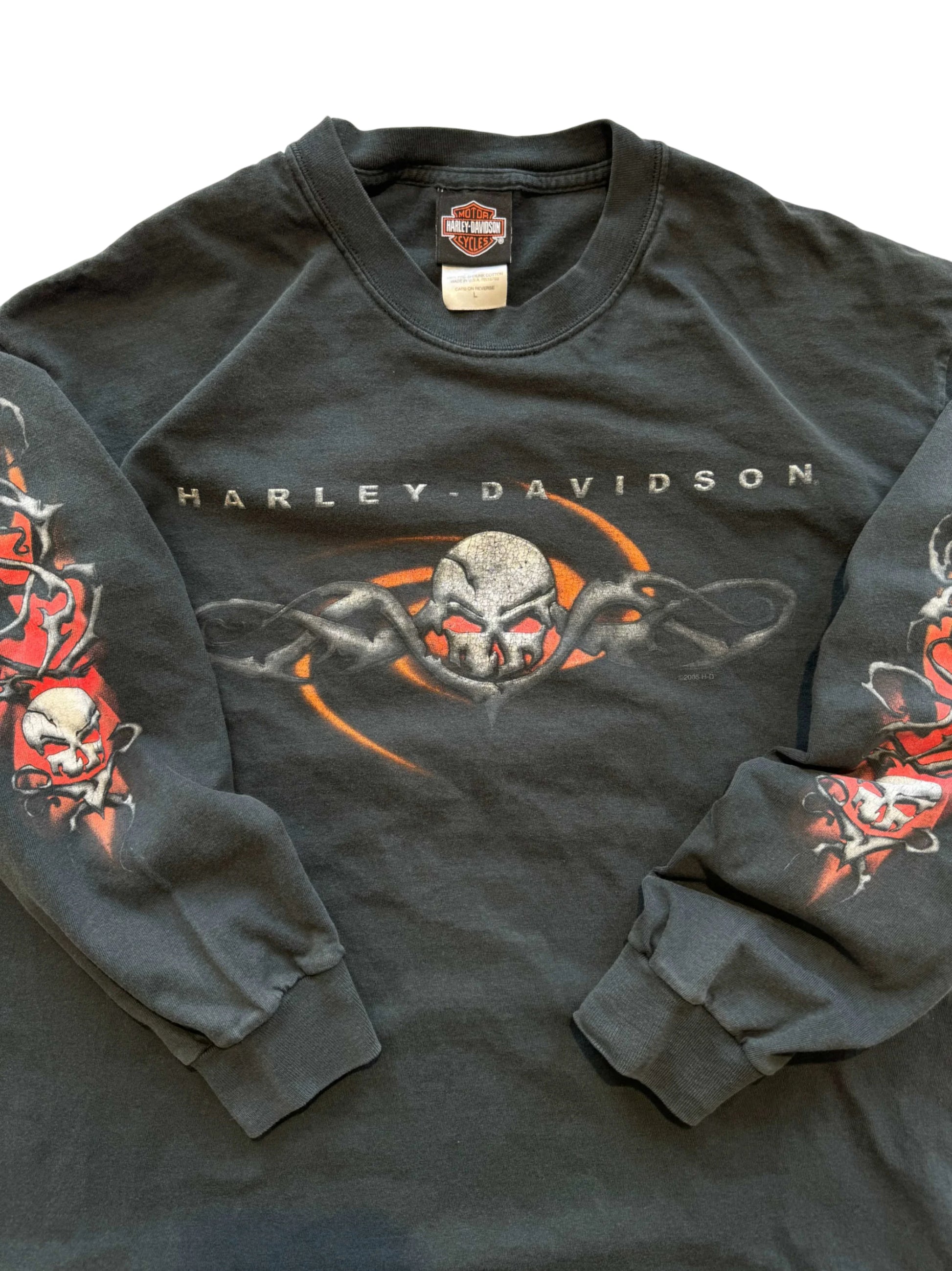 Vintage Harley Davidson Long Sleeve Shirt - L