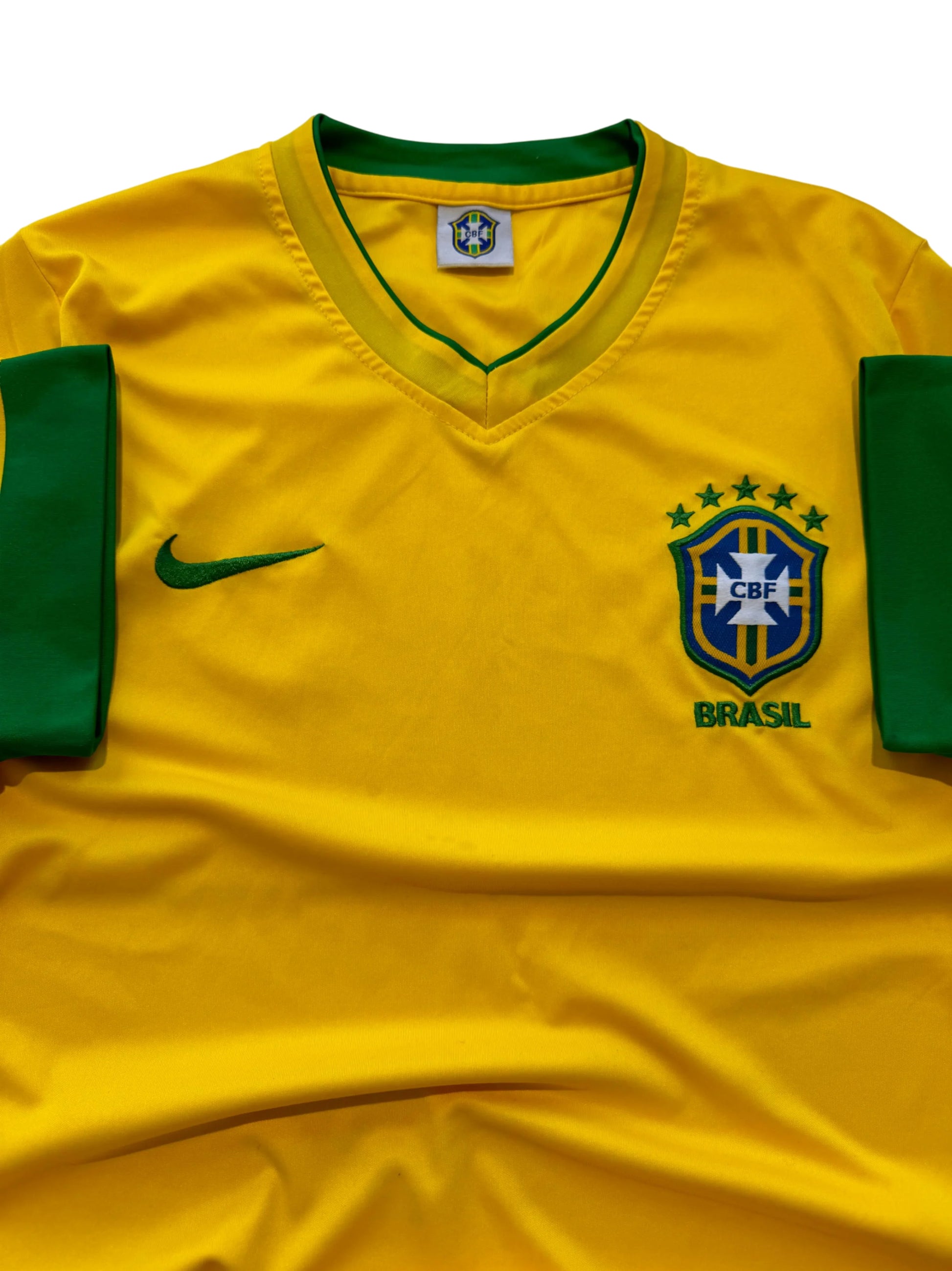 Vintage Brazil Football Jersey - M