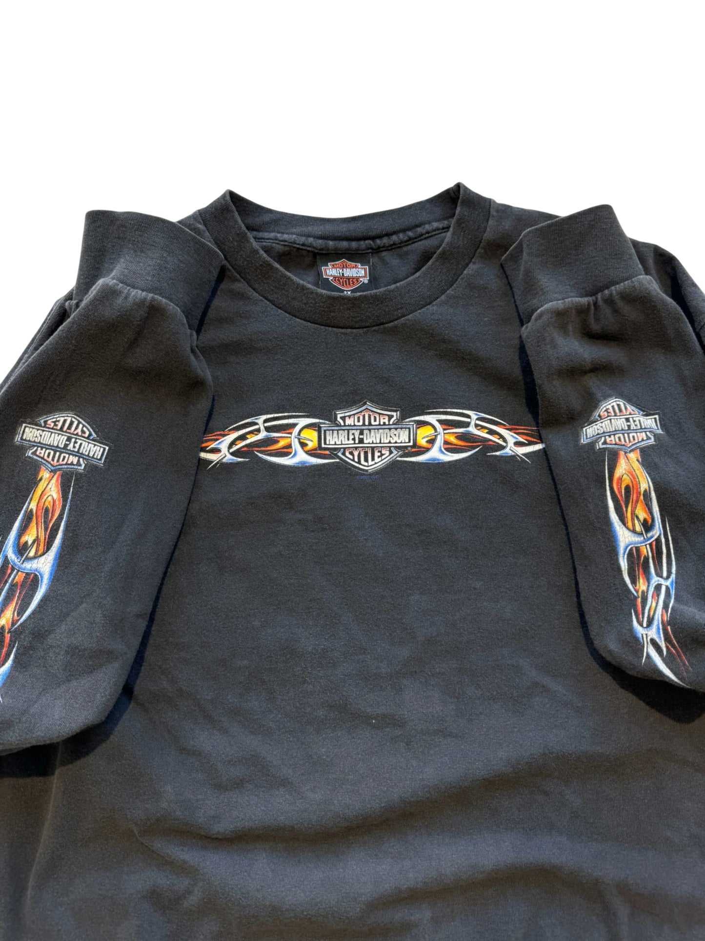 Vintage Harley Davidson Long Sleeve Shirt - XXL