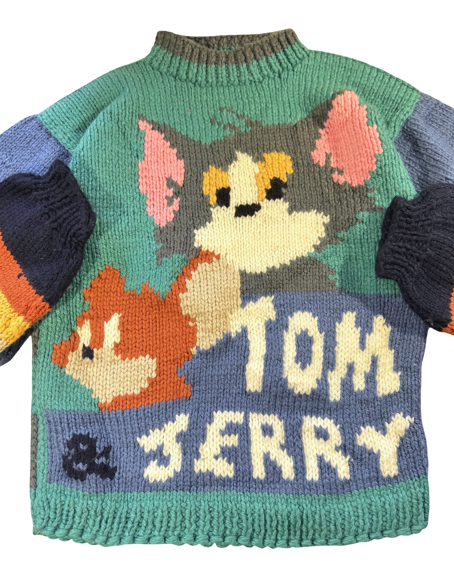 Vintage Tom & Jerry Knit - S