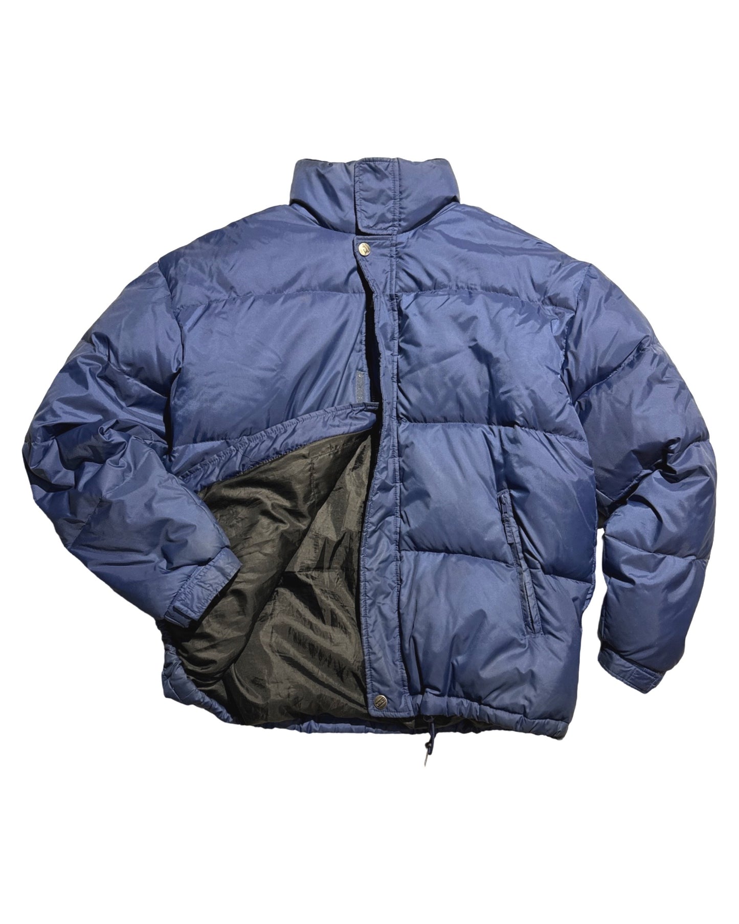 Down Feather Puffer Jacket - L