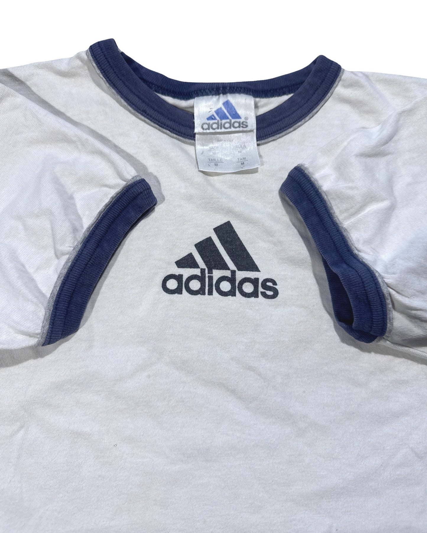 Vintage Adidas Ringer Tee - M