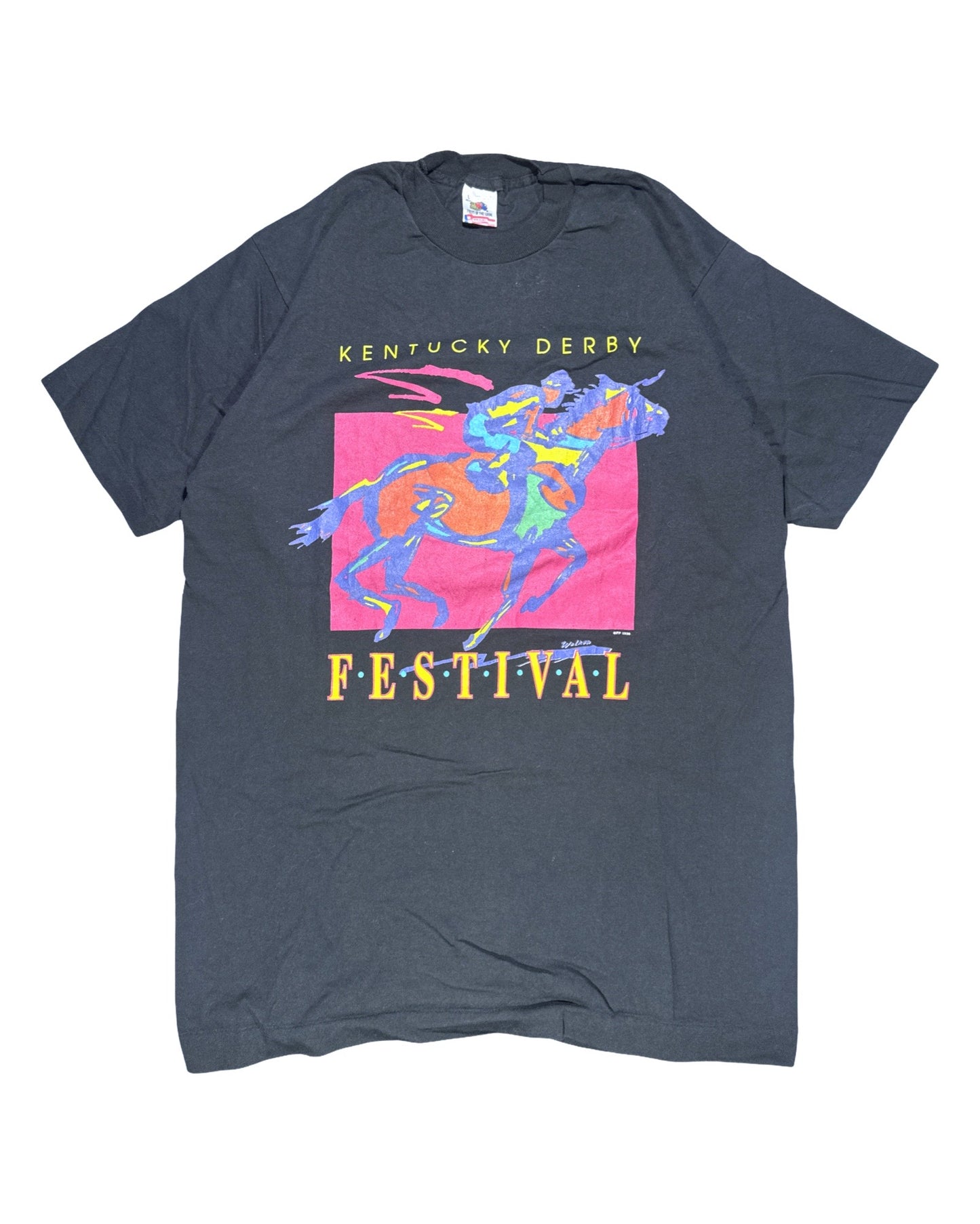 Vintage Kentucky Durby Tee - L