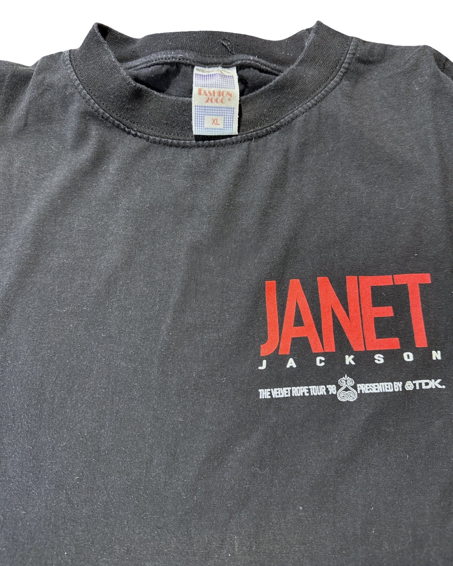 Vintage Janet Jackson 98 Tour Tee - XL