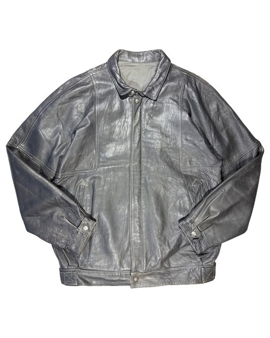 Vintage Leather Jacket - M