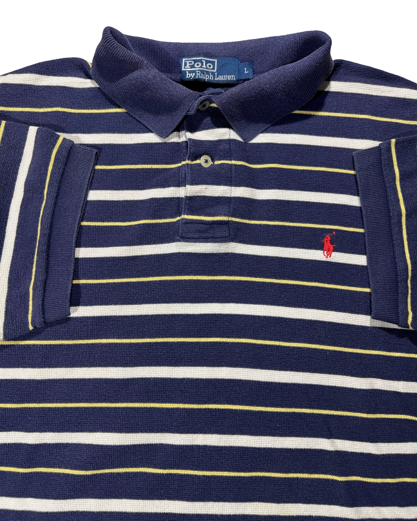Vintage Ralph Lauren Stripe Polo - L